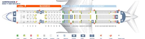air france boeing 777 300 seat map